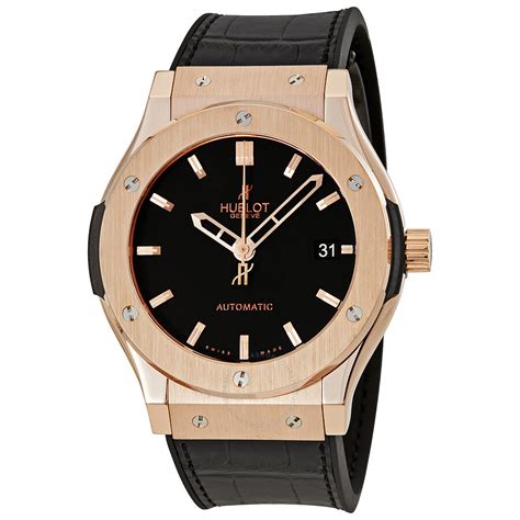 black and gold hublot watch|hublot watches men gold.